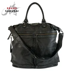 美品 BALENCIAGA バレンシアガ クラシックスクエア ブラック 黒 レザー 224889 トートバッグ ショルダーバッグ メンズ 602875【中古】のサムネイル