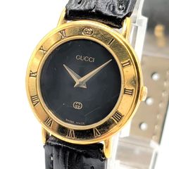 188 稼動 GUCCI 時計 箱付き レディース 3000L ゴールド - メルカリ