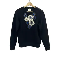 CHANEL(シャネル) トレーナー サイズ38 M レディース美品  - P52492 黒×白×マルチ 長袖/2015年/迷彩柄のサムネイル