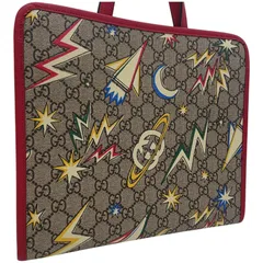【未使用】GUCCI チルドレン GGスプリーム UFO サンダー 2WAY トートバッグ ショルダーバッグ 630542 未使用のサムネイル