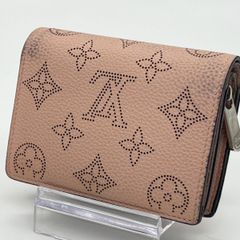 RFID/美品☆ルイヴィトン マヒナ ポルトフォイユクレア ミスト 二
