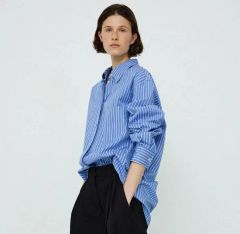 STELLA MCCARTNEY H&M オーバーサイズパネルポプリンシャツ - メルカリ