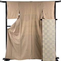 袋帯 秀品 夏帯 絽 竜田川 華文 鳥 金銀糸 箔 薄ピンク 六通 正絹