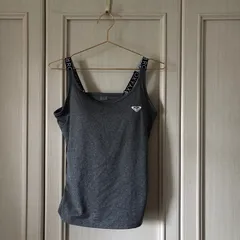 57 ロキシー ロクシー ROXY グレー 灰色 ヨガ トレーニング ウェア タンクトップ YOGA レディース L サイズ 40 11号のサムネイル