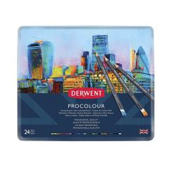 DERWENT PROCOLOUR 油性色鉛筆 36色 中古美品 - メルカリ