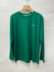 状態良好) ベネトン ユニセックス Tシャツ グリーン/長袖 Mのサムネイル