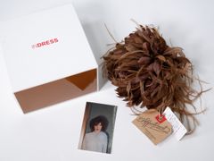 INDRESS/インドレス】 Ostrich Feather Brooch - メルカリ