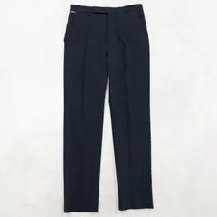 PRADA プラダ パンツ スラックス ロゴ入り ポリエステル ポリウレタン ブラック イタリア製 メンズ 44 b02258のサムネイル