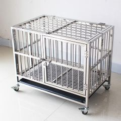 2段式インコケージ 大型ケージ 横網 巣箱窓付き 鳥かご 465 繁殖ケージ