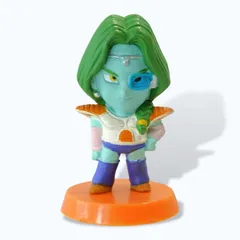 ドラゴンボールZ アニメヒーローズ 其之二 最強の宇宙人・フリーザ編 ザーボン 2008年頃 ミニビッグヘッドフィギュアのサムネイル