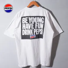 90s USA製 ペプシ PEPSI Tシャツ XL 相当 ホワイト ヴィンテージ Vintage スーベニア プロモ 企業 オーバーサイズ ストリート ビッグシルエット 古着 b6018のサムネイル