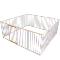 SALE！犬 ケージ ペット サークル フェンス ダブルロック(ホワイト14枚