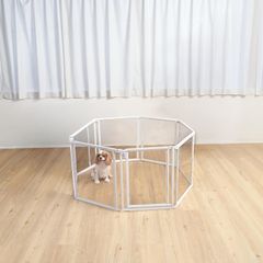 アメリカンフェンス 動物 古屋 犬 猫 サークル 90 × 90 5枚 他金具