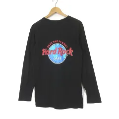 Hard Rock CAFE ハードロックカフェ プリント ロンＴ 長袖 2026年最新】HARD rock cafe ロンtの人気アイテム - メルカリ