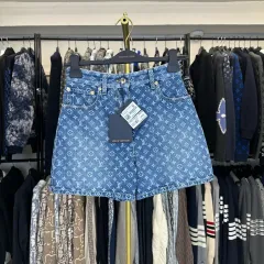 (新品)(26ss)(36) ルイヴィトン モノグラム デニム ハーフパンツのサムネイル