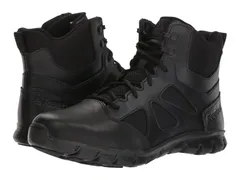 リーボック メンズ シューズ ブーツ・レインブーツ Reebok Work Sublite Cushion Tactical 6 Boot Black ブラックのサムネイル