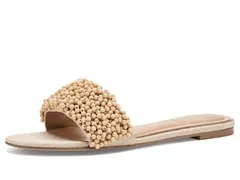 ヴィンスカムート レディース シューズ サンダル Vince Camuto Balea Beaded Band Flat Sandals Naturalのサムネイル