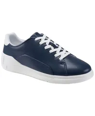カール ラガーフェルド メンズ シューズ スニーカー KARLAGERFELD PARIS Mens Allez Dual Panel Court Sneakers Navy ネイビーのサムネイル