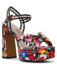 ベッツィジョンソン レディース シューズ サンダル プラットフォーム Betsey Johnson Womenshelley Platform Dressandals Bright Multi マルチのサムネイル