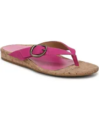 バイオニック レディース シューズ パンプス サンダル Vionic Womens Grove Thong Sandals Rose violet suede バイオレットのサムネイル