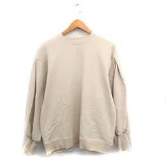 ロペ ROPE トレーナー  スウェット コットン シンプル 38 ベージュ /KT29のサムネイル