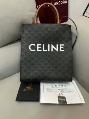 Celine セリーヌ バーティカル カバス スモール トートバッグのサムネイル