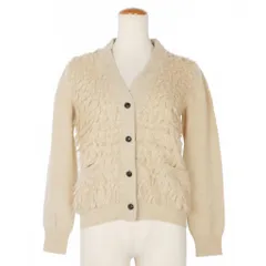 3.1 フィリップリム 3.1 phillip lim シャギーウール ニットカーディガン 長袖 M ベージュのサムネイル