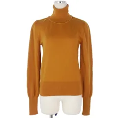 エムエムシックス メゾンマルジェラ MM6 Maison Margiela エルボーパッチ ハイネックニット セーター 長袖 M 茶 ブラウン S52HA0119のサムネイル