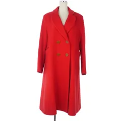 ヴィヴィアンウエストウッド Vivienne Westwood 90s ラブ襟 ダブルコート ロング イタリア製 42 赤 レッドのサムネイル