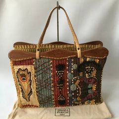 美品 JAMIN PUECH（ジャマンピュエッシュ）装飾 バッグ - メルカリ