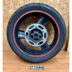 ホーネット 250 純正ホイール タイヤほぼ新品 ブラック 黒 - メルカリ