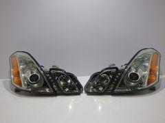 70系 ヴォクシー ヘッドライト左右 HID ZRR70/75 前期 28-203 V9