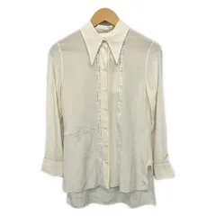 Chloe(クロエ) 長袖シャツブラウス サイズ34 S レディース美品  - アイボリー×白 長袖/レースのサムネイル
