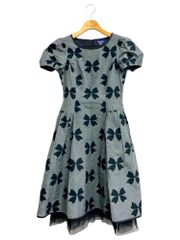 フォクシーブティック Dress Tweed 36800 ワンピース 42 ネイビー
