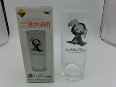【TAKA133-82】◇バンプレスト　一番くじプレミアム　魔法少女まどかマギカ　E賞プレミアムアートグラス　べべ　高さ約16.5cm・直径約6.8cm