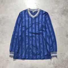 GQ6058◇Le coq sportif : ヴィンテージ ゲームシャツ◇ブルー系 ルコックスポルティフのサムネイル