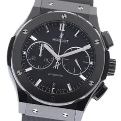 ウブロ HUBLOT 521.CM.1171.RX クラシックフュージョン ブラックマジック デイト クロノグラフ 自動巻き メンズ 美品 箱付き_969392のサムネイル