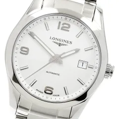 ロンジン LONGINES L2.785.4 コンクエスト クラシック デイト 自動巻き メンズ 極美品 箱・保証書付き_963195のサムネイル