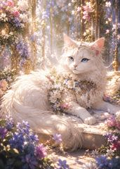 3枚で1200円】☆天使と猫 アートポスター - メルカリ