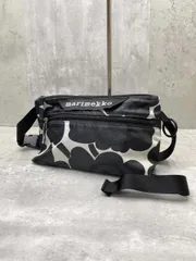marimekko マリメッコ Neat Crossbody Unikko S ショルダー バッグ /ブラック×ホワイト ■■◎レディースのサムネイル