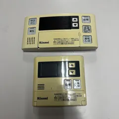 リンナイ　給湯器　MC-121V・BC-124Vの浴室と台所の中古リモコンセットのサムネイル