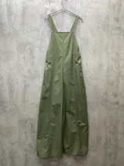 G.V.G.V. ジーヴィジーヴィ 編み上げ レースアップ サロペット オーバーオール size34/グリーン ■◆ レディースのサムネイル