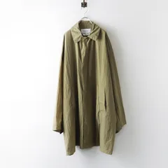 美品 ヴェリテクール Veritecoeur ナイロンオーバーコート F ∥カーキ 羽織り  スプリングコート【2400015058979】のサムネイル
