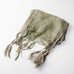 ブルネロクチネリ BRUNELLO CUCINELLI 大判リネンストール 麻 - メルカリ