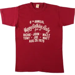 古着 70年代 ラッセル Russell プリントTシャツ USA製 メンズM相当 ヴィンテージ/eaa655162のサムネイル