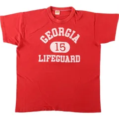 古着 80年代 ラッセル Russell ライフガード プリントTシャツ USA製 メンズL相当 ヴィンテージ/eaa655157のサムネイル