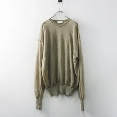 2025年 ヘリル HERILL Ramie Highgauge Crewneck ハイゲージ ニットセーター 2 ベージュ／トップス プルオーバー 【2400015058627】のサムネイル