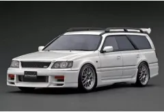 【中古】ミニカー 1/18 Nissan STAGEA 260RS WGNC34(パールホワイト) [IG2885]のサムネイル