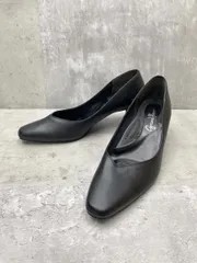 grandfleur グランドフルール 日本製 高機能インソール ミドルヒール パンプス size24.5cm/黒 ■◆ レディースのサムネイル