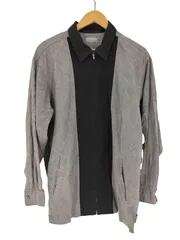 コムデギャルソンオム COMME des GARCONS HOMME 田中オム  コットンリネン ツートン ジップ ブルゾン スイングトップ  メンズ ONE SIZE のサムネイル